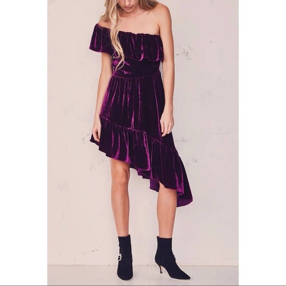 LoveShackFancy Dresses & Skirts - LoveShackFancy Pamela Party Dress Mulberry NWT 2